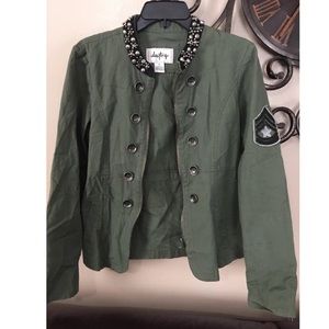 DAYTRIP THE BUCKLE MILITARY JACKET SIZE MEDIUM
